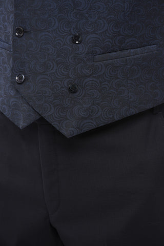 CC COLLECTION Double-Breasted CERIM.REWARD Virgin Wool Vest