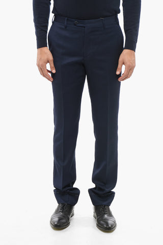Pantaloni Chino in Lana 