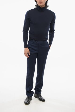Pantaloni Chino in Lana 