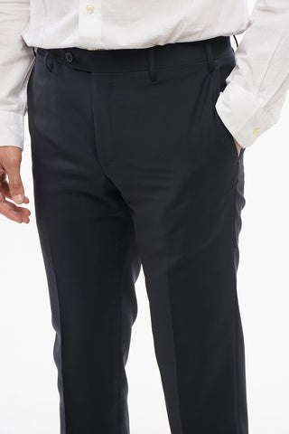 CODE Virgin Wool 3 Piece Suit With Peak Lapel