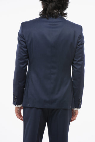 CC COLLECTION 3-Piece REFINED Suit with Peak Lapel