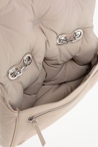 MM11 Quilted Leather GLAM SLAM Shoulder Bag with Chain Handles