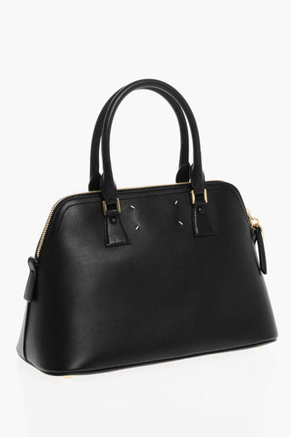 MM11 Leather 5AC Tote Bag with Removable Shoulder Strap