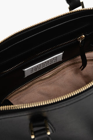 MM11 Leather 5AC Tote Bag with Removable Shoulder Strap