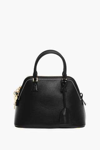 MM11 Borsa Tote 5AC in Pelle con Cuciture a Vista