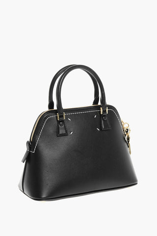 MM11 Borsa Tote 5AC in Pelle con Cuciture a Vista