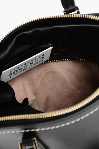 MM11 Borsa Tote 5AC in Pelle con Cuciture a Vista