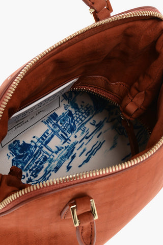 MM11 Tasche aus recyceltem Veloursleder 5AC