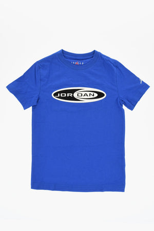 AIR JORDAN Einfarbiges Rundhals-T-Shirt Mit Gedrucktem Logo