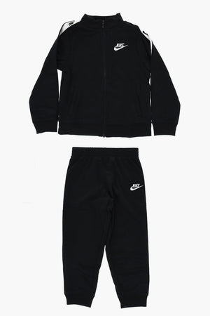 Sweatshirt- und Jogginghose-Set in Uni mit seitlichem Logoband
