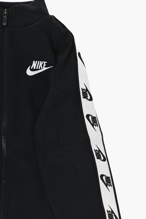 Sweatshirt- und Jogginghose-Set in Uni mit seitlichem Logoband