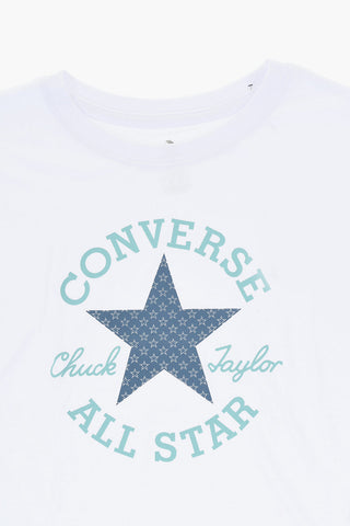 ALL STAR CHUCK TAYLOR Set T-Shirt Girocollo e Shorts con Logo Stampato