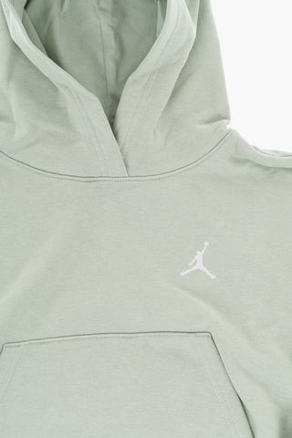 AIR JORDAN Solid Hoodie BROOKLYN with Patch Pocket