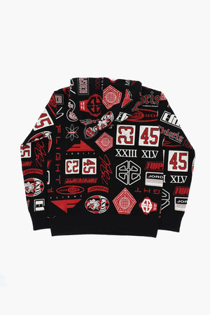 AIR JORDAN Allover Bedruckte Hoodie