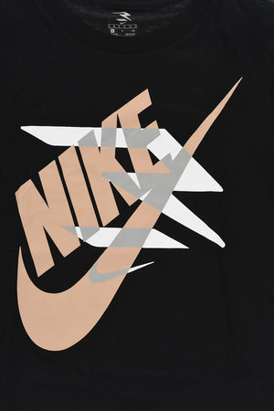 3 BRAND Crewneck T-Shirt and Shorts Set with Printed Logo