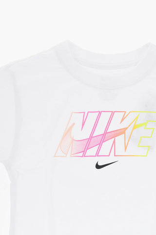 Set Crewneck T-Shirt SWOOSH MOTION and Biker Shorts