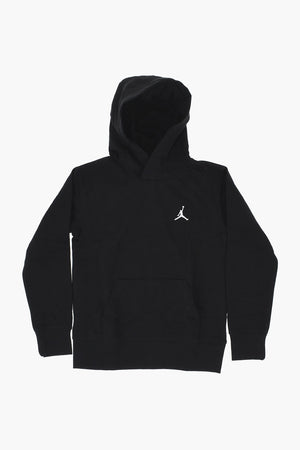 AIR JORDAN Solid-Color Hoodie BROOKLYN with Patch Pocket