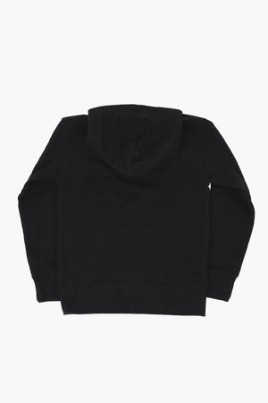 AIR JORDAN Solid-Color Hoodie BROOKLYN with Patch Pocket