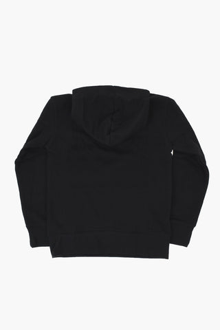 AIR JORDAN Solid-Color Hoodie BROOKLYN with Patch Pocket