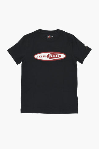 AIR JORDAN Crewneck T-Shirt with Printed Logo