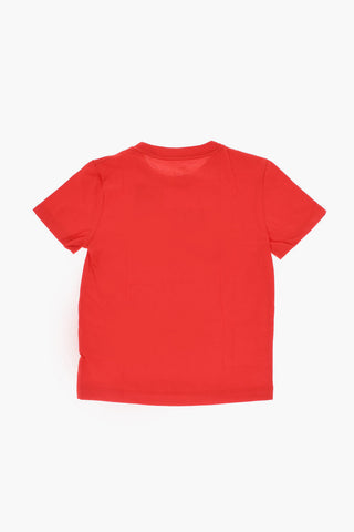 Set T-Shirt und Shorts uni mit Logodruck