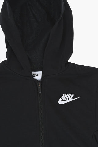 Set Cotton-Blend Sweatshirt and Joggers CLUB in Solid Color