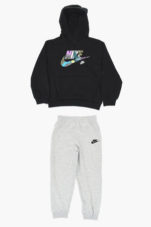 Hoodie- und Jogginghose-Set OUTSIDE aus Baumwollmischung