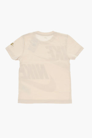 Set T-shirt Girocollo E Shorts Cargo Con Elastico in Vita