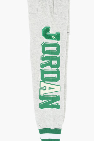 AIR JORDAN Cotton-Blend Fleece Joggers COURT OF LEGENDS with Contrast Details