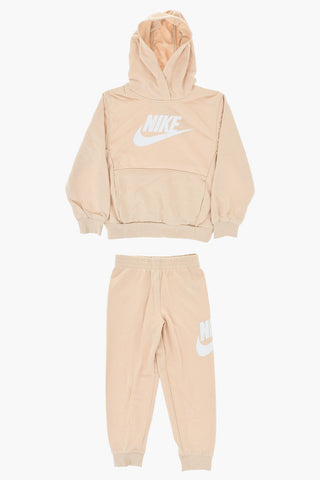 Set Sweatshirt und Joggers CLUB FRENCH TERRY einfarbig mit Kontrastdruck