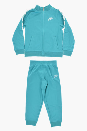 Sweatshirt- und Jogginghose-Set in Uni mit seitlichem Logoband