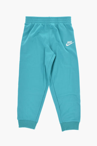 Sweatshirt- und Jogginghose-Set in Uni mit seitlichem Logoband