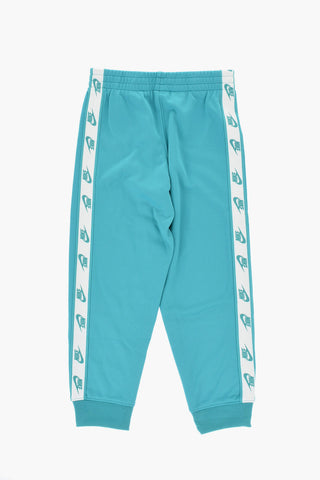 Sweatshirt- und Jogginghose-Set in Uni mit seitlichem Logoband