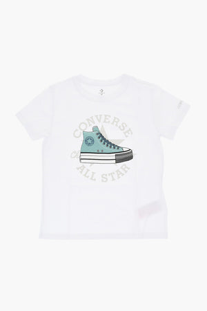 ALL STAR CHUCK TAYLOR Rundhals-T-Shirt mit Frontprint