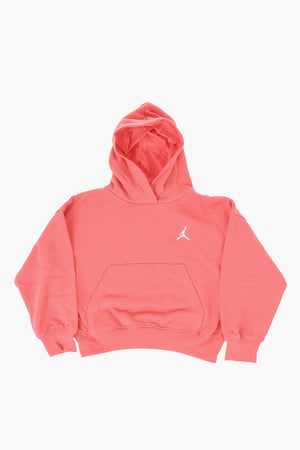 AIR JORDAN Hoodie aus angerauter Baumwolle mit besticktem Logo