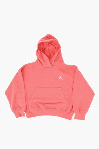 AIR JORDAN Brushed Cotton Hoodie with Embroidered Logo