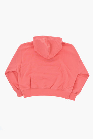 AIR JORDAN Hoodie aus angerauter Baumwolle mit besticktem Logo