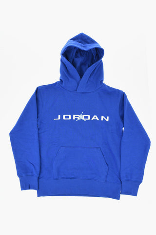 AIR JORDAN Solid-Colour Hoodie with Contrast Logo