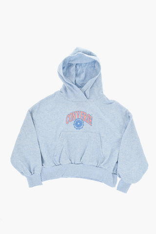 ALL STAR CHUCK TAYLOR Brushed Cotton Hoodie with Printed Logo