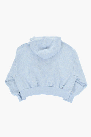 ALL STAR CHUCK TAYLOR Brushed Cotton Hoodie with Printed Logo