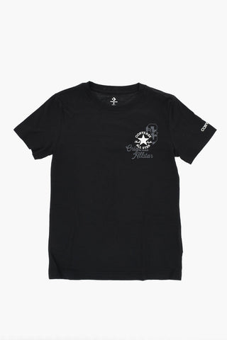 ALL STAR CHUCK TAYLOR T-Shirt Girocollo in Tinta Unita Stampata