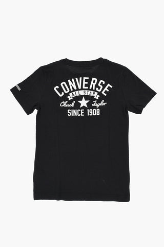 ALL STAR CHUCK TAYLOR T-Shirt Girocollo in Tinta Unita Stampata
