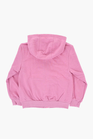 Set aus Sweatjacke mit durchgehendem Reißverschluss und Jogginghose in Uni mit kontrastierendem Logo