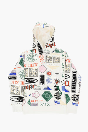 AIR JORDAN All-Over Printed Hoodie
