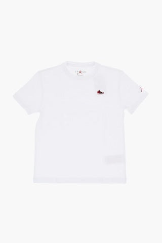 AIR JORDAN Relaxed-Fit Crewneck T-Shirt with Embroidery