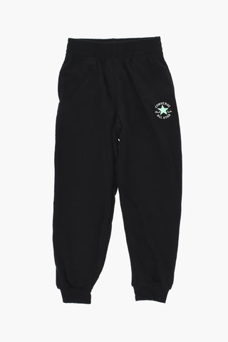 ALL STAR CHUCK TAYLOR Set Felpa Hoodie e Joggers in Tinta Unita con Logo Stampato