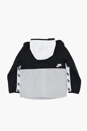 Color-Block-Jacke mit seitlichem Logostreifen