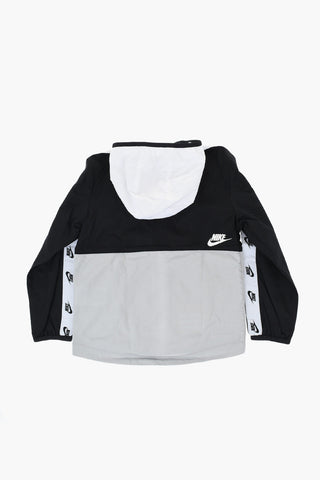 Color-Block-Jacke mit seitlichem Logostreifen