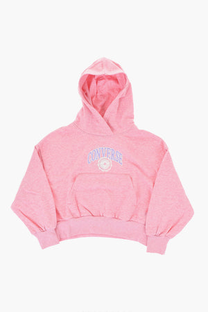 ALL STAR CHUCK TAYLOR Brushed Cotton Hoodie with Printed Logo