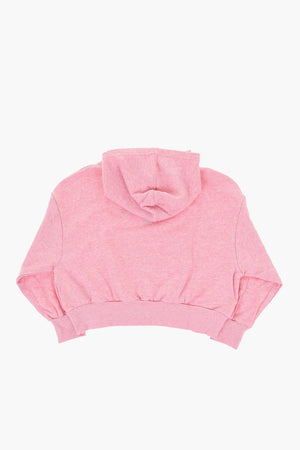 ALL STAR CHUCK TAYLOR Brushed Cotton Hoodie with Printed Logo
